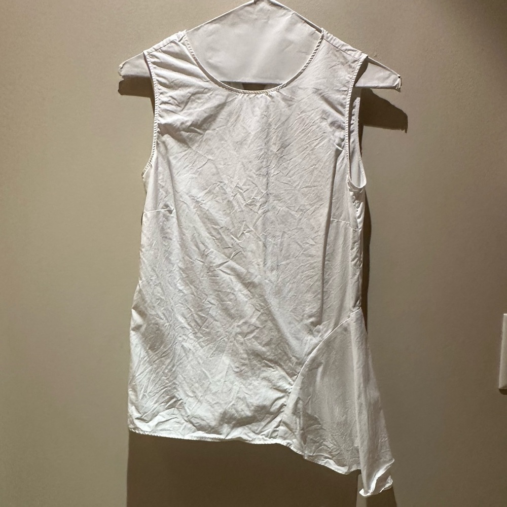 Massimo Dutti Classic White Top